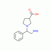 1-(2-Amino-1-phenyl-ethyl)-pyrrolidine-3-carboxylic acid