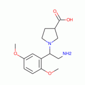 1-[2-Amino-1-(2,5-dimethoxy-phenyl)-ethyl]-pyrrolidine-3-carboxylic acid