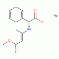 (R)-A-((3-METHOXY-1-ME-3-OXO-1-PROPENYL) -AMINO)-1,4-CYCLOHEXADIENE-1-ACETIC NA