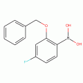 2-Benzyloxy-4-fluorobenzeneboronic acid