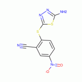 2-[(5-Amino-1,3,4-thiadiazol-2-yl)thio]-5-nitrobenzonitrile