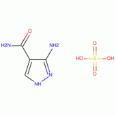 3-Amino-4-carboxamidopyrazolium Hydrogen Sulfate