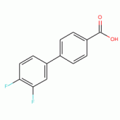 4-Biphenyl-3',4'-difluoro-carboxylic acid