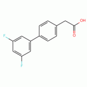 4-Biphenyl-3',5'-difluoro-acetic acid