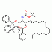 (2S,3R,4E)-3-Benzoyl-2-tert-butyloxycarbonylamino-1-triphenylmethyl-4-octadecen-1,3-diol