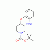 4-(2'-Aminophenoxy)piperidine, N1-BOC protected 97%