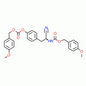 N,O-BIS(4-METHOXYBENZYLOXYCARBONYL)-(S)- 2-AMINO-3-(4-OH-PH)PROPIONITRILE, 96%