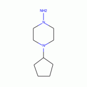 1-Amino-4-cyclopentylpiperazine
