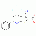 3-Amino-6-phenyl-4-(trifluoromethyl)thieno[2,3-b]pyridine-2-carboxylic acid , 97%