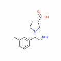 1-(2-Amino-1-m-tolyl-ethyl)-pyrrolidine-3-carboxylic acid