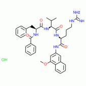 N-BENZOYL-PHE-VAL-ARG 4-METHOXY-B-NAPHTH YLAMIDE