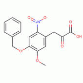 4-Benzyloxy-3-methoxy-6-nitrophenylpyruvic Acid