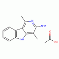 3-Amino-1,4-dimethyl-5H-pyrido[4,3-b]indole-3-14C Acetate