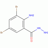 2-Amino-3,5-dibromobenzene-1-carbohydrazide , 97%