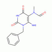 6-Amino-1-benzyl-5-(N-formyl-N-methyl)uracil
