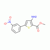 3-Amino-5-(3-nitrophenyl)thiophene-2-carboxylicacid methyl ester, tech grade