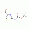 2-Amino-1,3-thiazole-4-carboxylic acid, N-BOC protected 95%