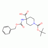 4-Benzyloxycarbonylamino-piperidine-1,4-dicarboxylic acid mono-tert-butyl ester