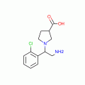 1-[2-Amino-1-(2-chloro-phenyl)-ethyl]-pyrrolidine-3-carboxylic acid