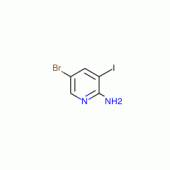 2-AMINO-5-BROMO-3-IODOPYRIDINE