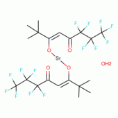 Bis(6,6,7,7,8,8,8-heptafluoro-2,2-dimethyl-3,5-octanedionate)strontiumhydrate[Sr(FOD)2]