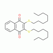 2,3-Bis(n-octylthio)-1,4-naphthalenedione
