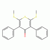 2,6-Bis(methylthio)-3,5-diphenyl-4H-thiopyran-4-one