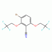 2,6-Bis(2,2,2-trifluoroethoxy)-3-bromobenzonitrile
