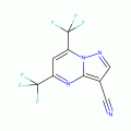 5,7-Bis(trifluoromethyl)-3-cyanopyrazolo[1,5-a]pyrimidine 97%