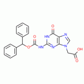 (2-Benzhydryloxycarbonylamino-6-oxo-1,6-dihydro-purin-9-yl)-acetic acid
