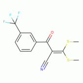 3,3-Bis(methylthio)-2-[3-(trifluoromethyl)-benzoyl]acrylonitrile