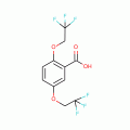 2,5-Bis(2,2,2-trifluoroethoxy)benzoic Acid