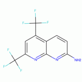 5,7-Bis(trifluoromethyl)[1,8]naphthyridin-2-amine