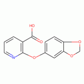 2-(1,3-Benzodioxol-5-yloxy)nicotinic acid , 97%
