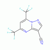 5,7-Bis(trifluoromethyl)-3-cyanopyrazolo[1,5-a]pyrimidine 97%