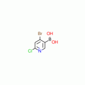 4-Bromo-2-chloropyridine-5-boronic acid