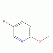 5-BROMO-2-METHOXY-4-METHYLPYRIDINE, 96+%