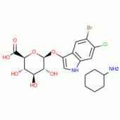 5-Bromo-6-chloro-3-indolyl beta-D-glucuronide cyclohexylammonium salt