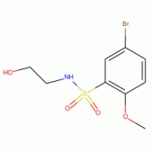 5-Bromo-N-(2-hydroxyethyl)-2-methoxybenzenesulphonamide 98%