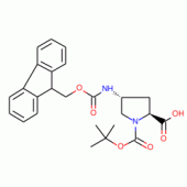 N-BOC-TRANS-4-N-FMOC-AMINO-L-PROLINE , 97%