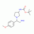 3-N-Boc-Amino-1-[2-amino-1-(4-methoxy-phenyl)-ethyl]-pyrrolidine