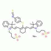 1,1'-BIS(4-SULFOBUTYL)-11-(4-ISOTHIO-CYA NATOPHENYLTHIO)-3