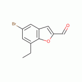5-Bromo-7-ethyl-2-formyl-benzofuran