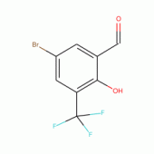 5-Bromo-2-hydroxy-3-(trifluoromethyl)benzaldehyde 99%