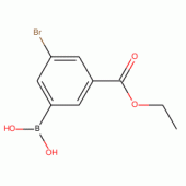 3-Bromo-5-(ethoxycarbonyl)benzeneboronic acid 97%