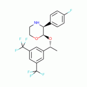 2-(R)-[1-(R)-(3,5-Bis(trifluoromethyl)phenyl)ethoxy]-3-(S)-fluorophenylmorpholine[Aprepitant-M2]