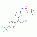 3-N-Boc-Amino-1-[2-amino-1-(4-trifluoromethyl-phenyl)-ethyl]-pyrrolidine