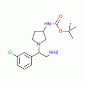 3-N-Boc-Amino-1-[2-amino-1-(3-chloro-phenyl)-ethyl]-pyrrolidine