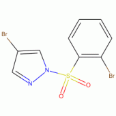 4-Bromo-1-[(2-bromophenyl)sulphonyl]-1H-pyrazole