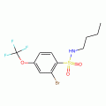 2-Bromo-N-butyl-4-(trifluoromethoxy)benzenesulphonamide